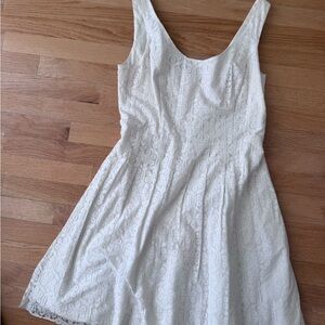 Lilly Pulitzer White Lace Mini Dress